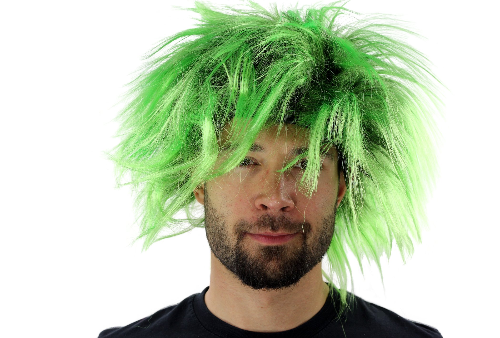 wig-me-up-pw0078-p103pc15-punk-per-cke-schwarz-gr-n-80er image 2
