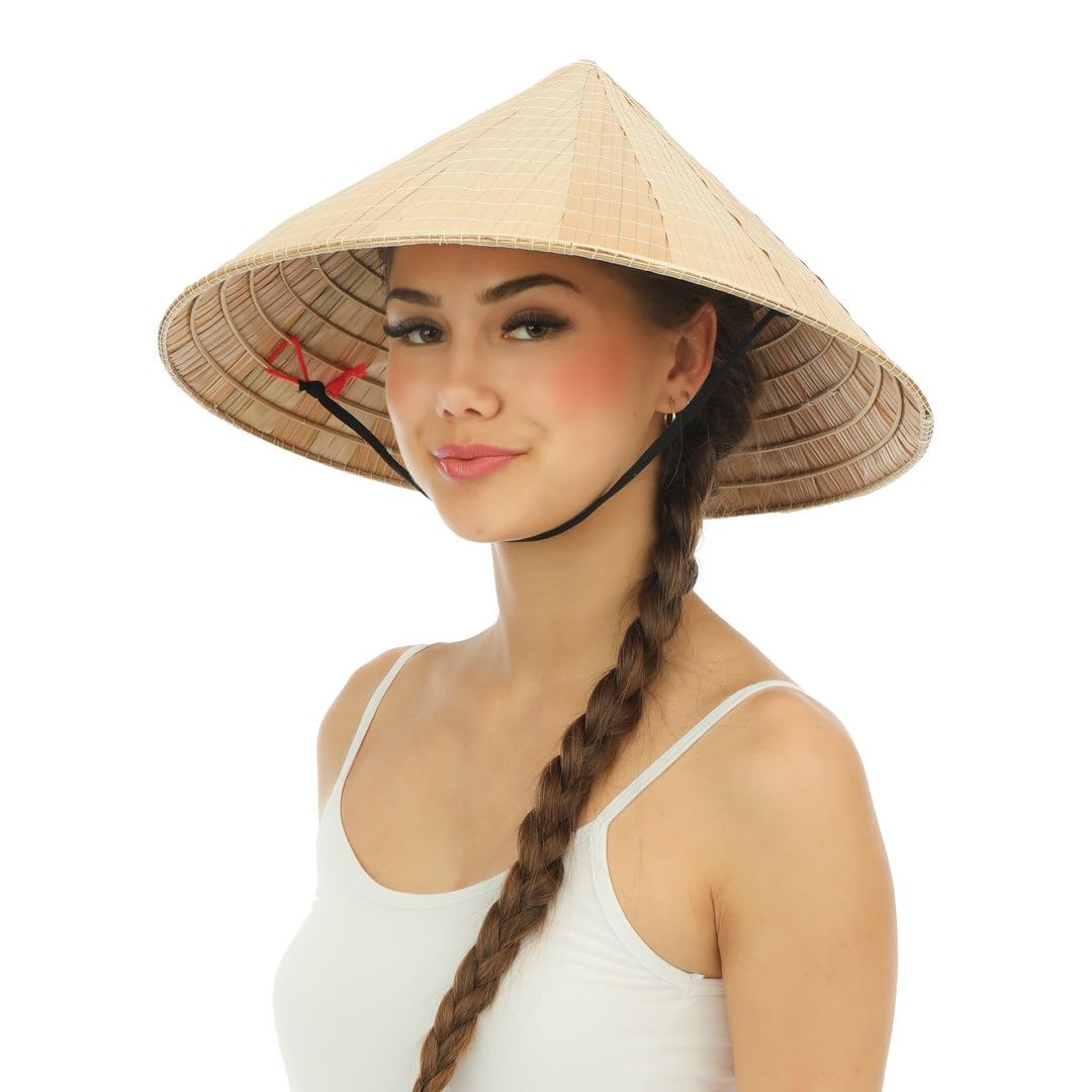 ptit-clown-vietnamesischer-strohhut-beige-chinesischer-hut-erwachsene image 3