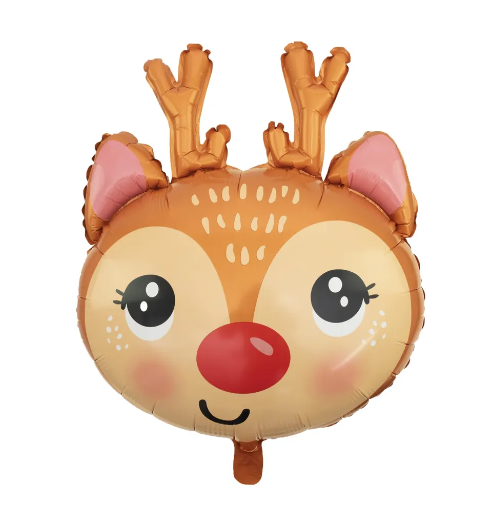 p-tit-clown-folienballon-kleines-rentier-55-cm image 1