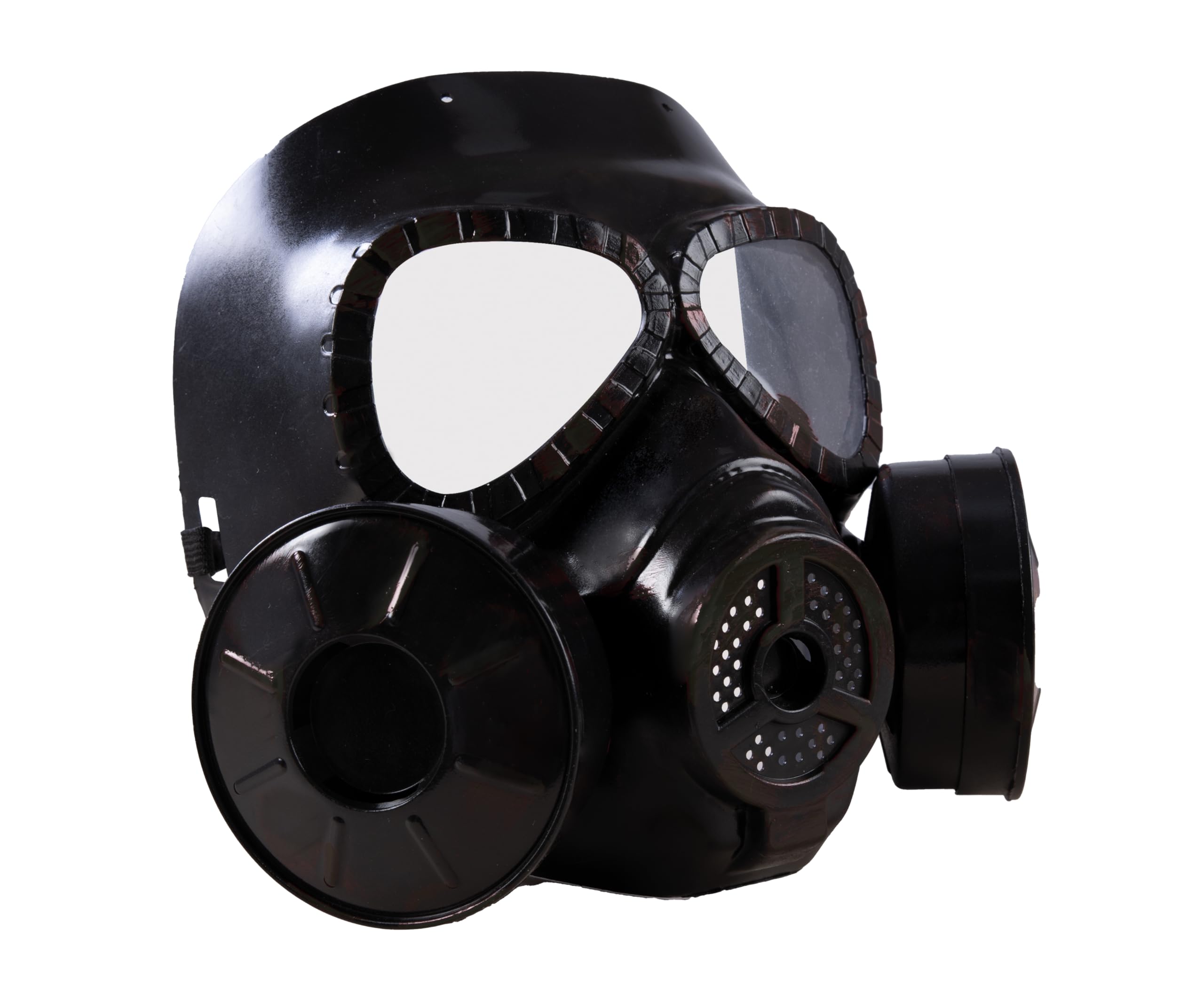 p-tit-clown-gasmaske-kost-m-erwachsene-schwarz image 1