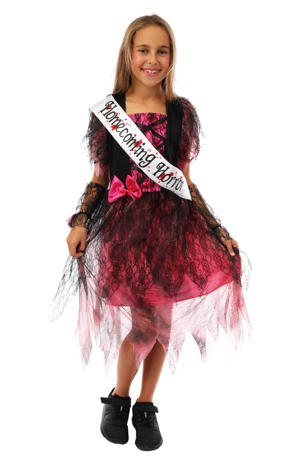 p-tit-clown-promo-k-nigin-zombie-kost-m-kinder-kleid-set image 1
