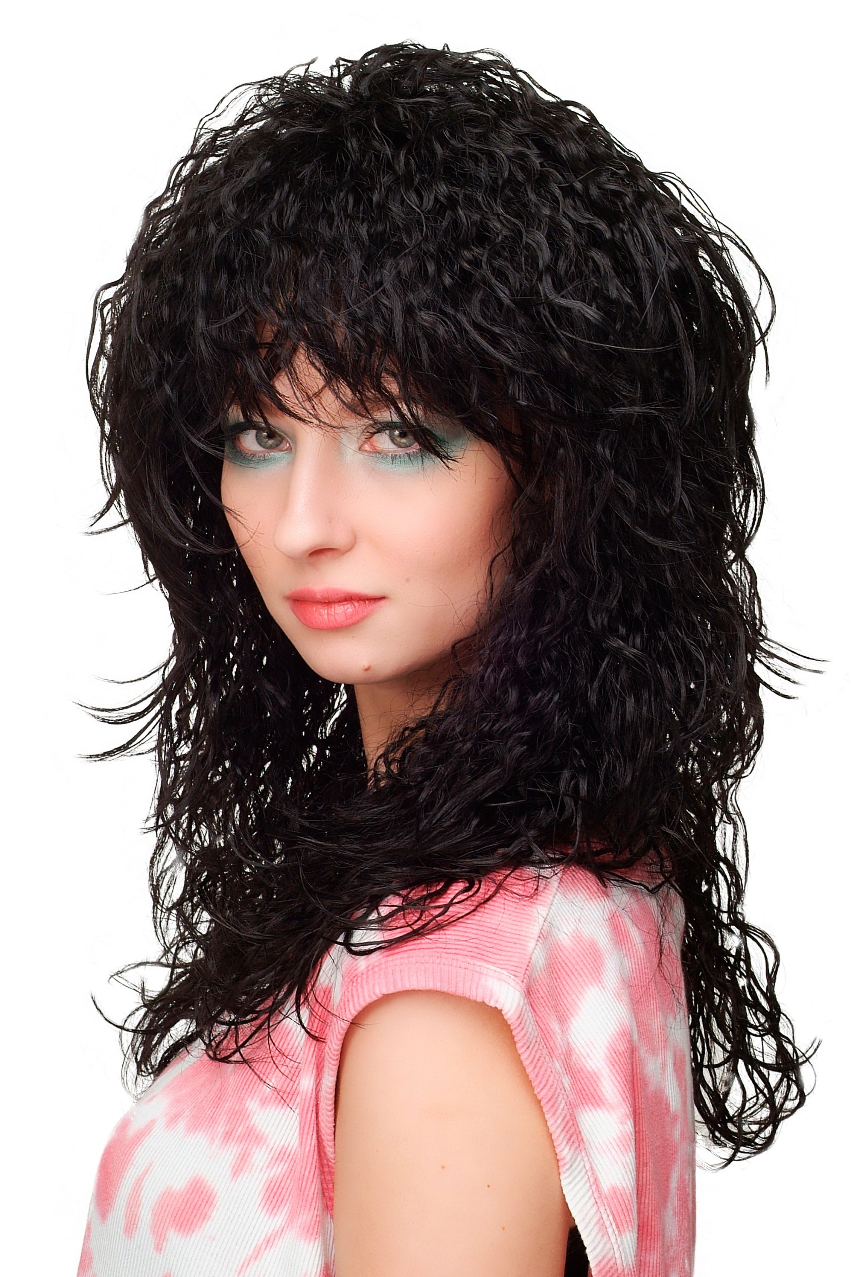 wig-me-up-wl-2317-1b-damenper-cke-vamp-karibik-kinks-wetlook-schwarz-50-cm image 4
