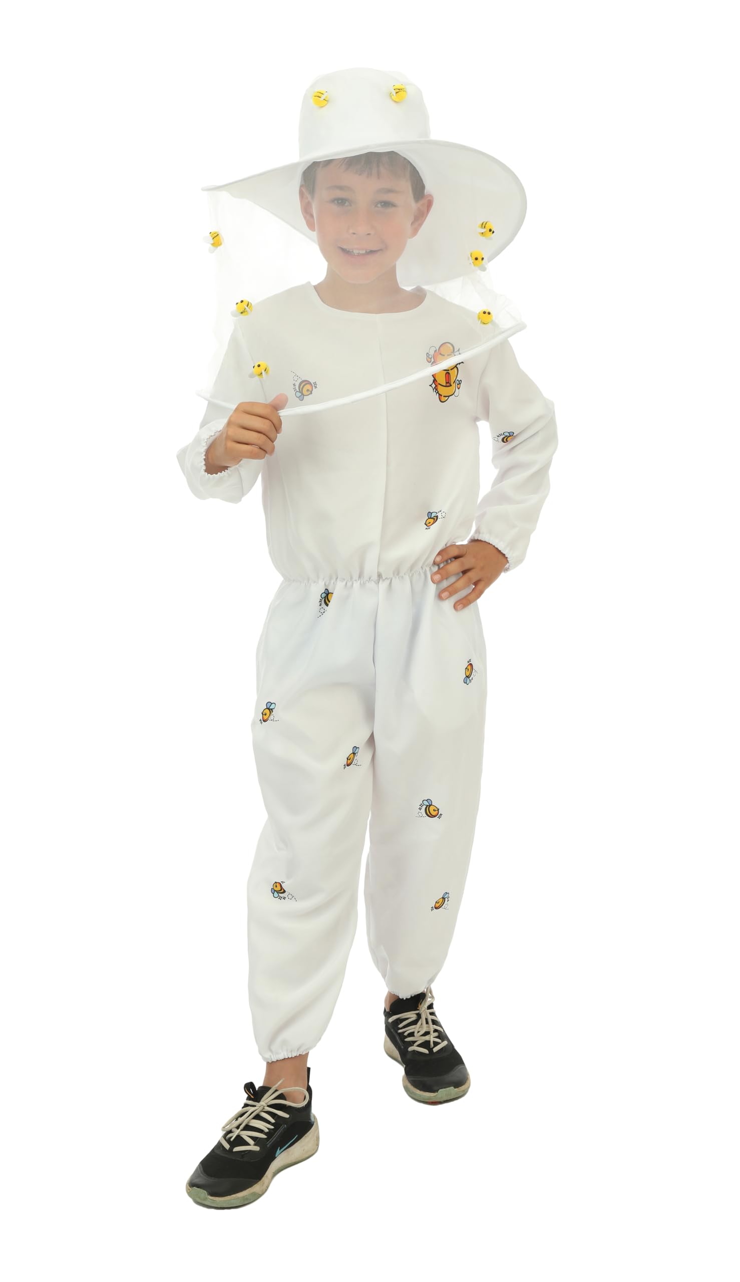 p-tit-clown-imker-kost-m-kinder-overall-mit-hut-wei image 1