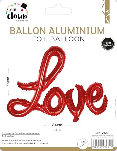p-tit-clown-folienballon-love-rot image 5