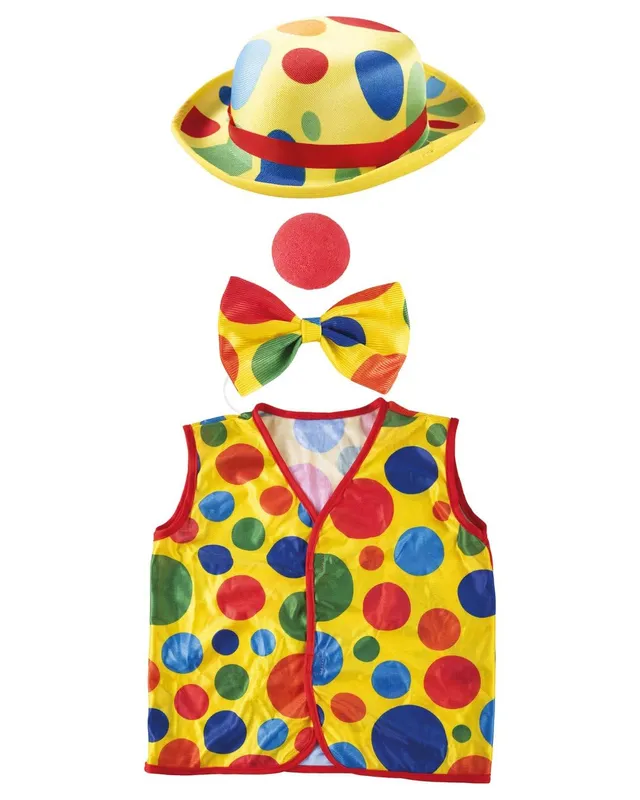 ptit-clown-kinder-clown-zubeh-r-set-einheitsgr-e-mehrfarbig image 1