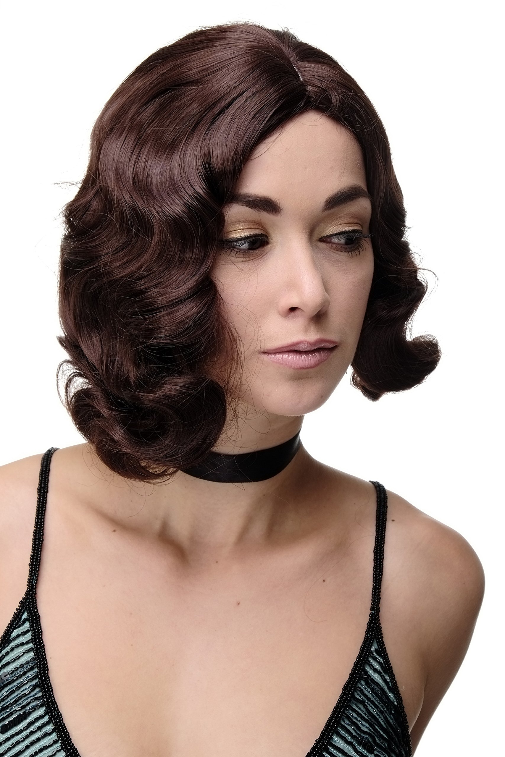 wig-me-up-gfw1726-33-damenper-cke-20er-jahre-wellen-kastanienbraun-30-cm image 5