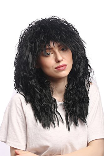 wig-me-up-90616-p103-party-per-cke-vokuhila-schwarz-kink-locken-50-cm-damen-herr image 5