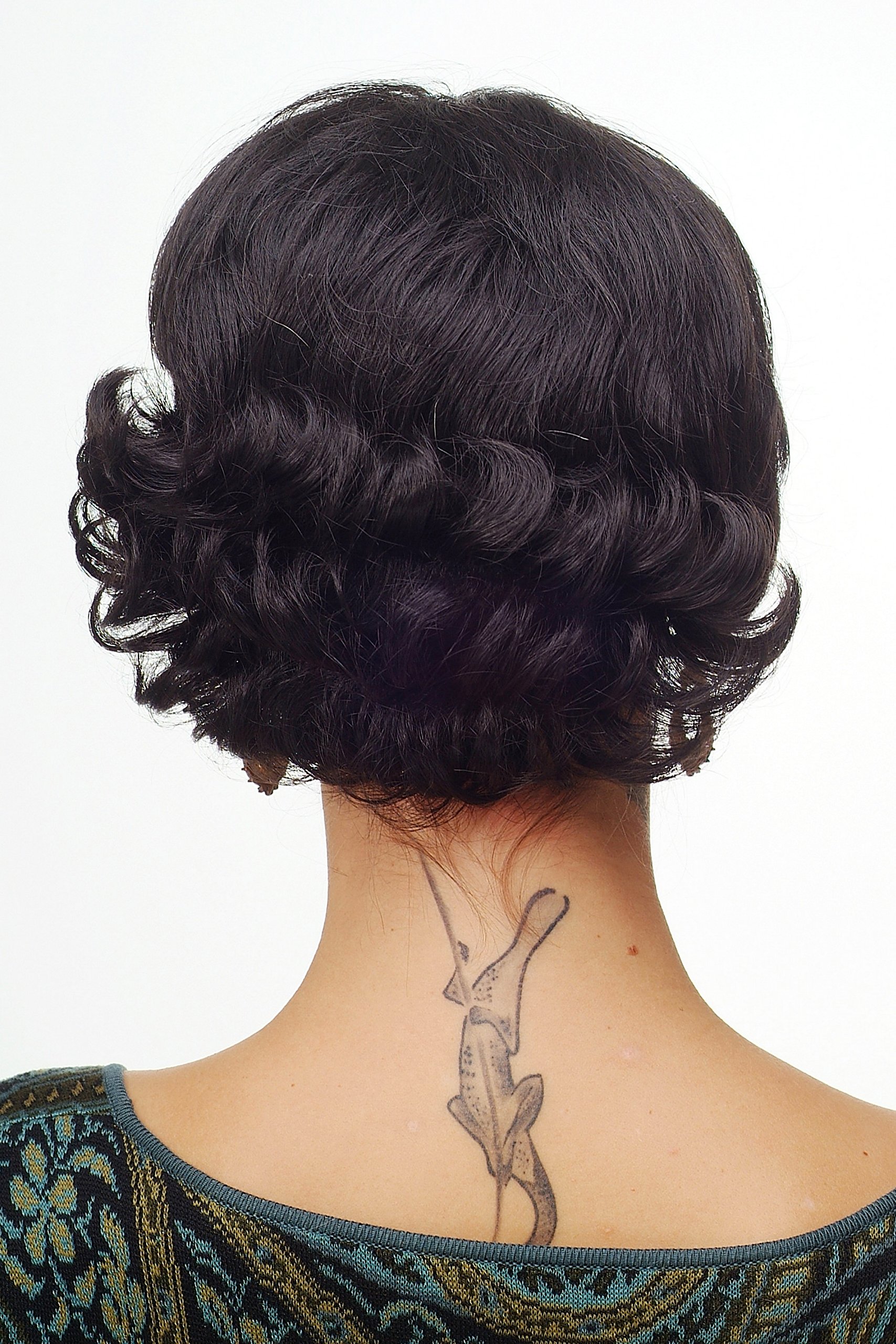 wig-me-up-damenper-cke-rk101-2-kurzhaar-wellig-schwarz-schwarzbraun-mit-pony image 4