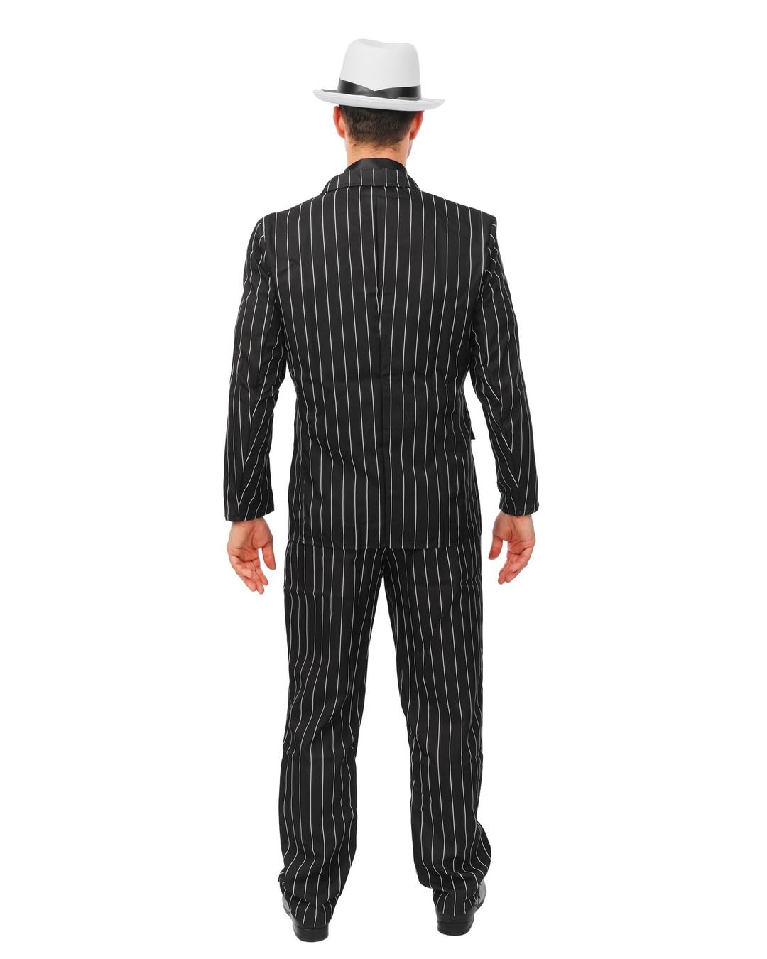 p-tit-clown-gangster-kost-m-schwarz-mit-wei-en-streifen-l-xl image 4