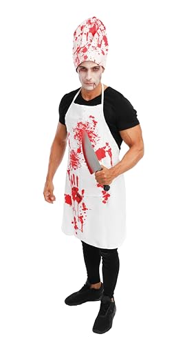 ptit-clown-erwachsenenkost-m-blutiger-koch-einheitsgr-e image 6