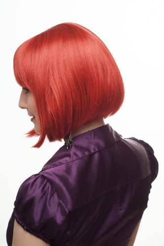 wig-me-up-2212-137-damen-per-cke-bob-rot-mit-langem-pony-25-cm image 7