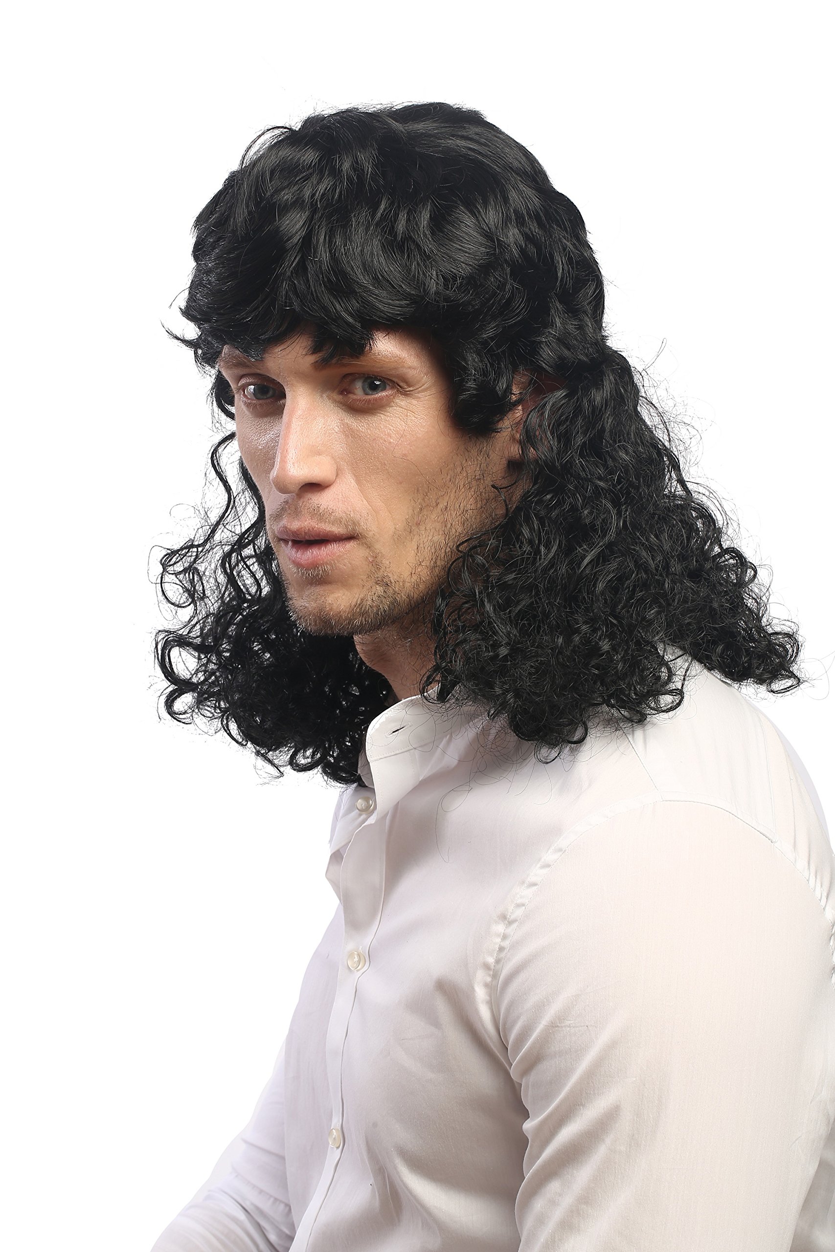wig-me-up-60893-p103-vokuhila-per-cke-schwarz-lockig-ca-50-cm image 4