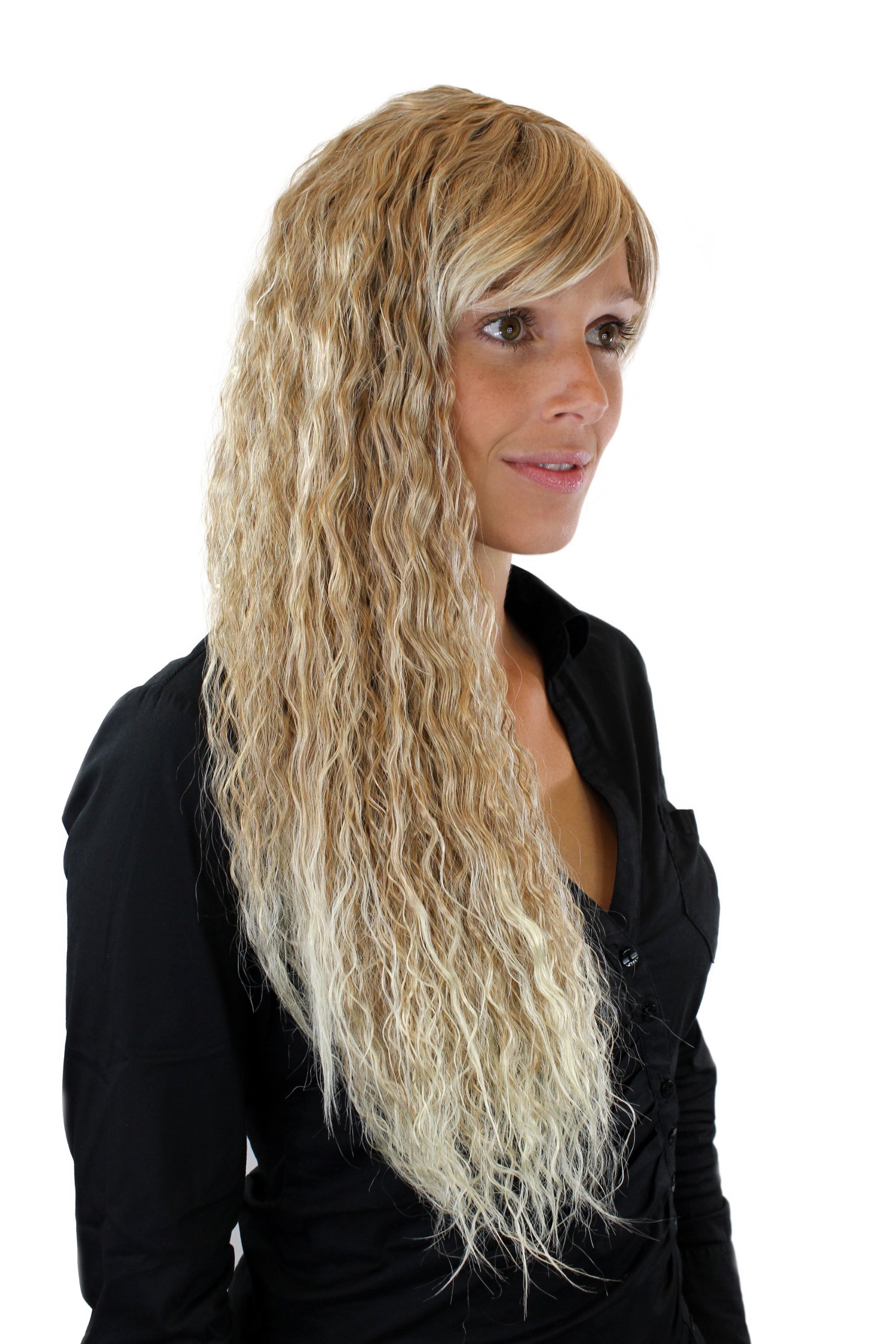 wig-me-up-7066c-27t613-damenper-cke-sehr-lang-kinky-locken-blondmix-75-cm image 2