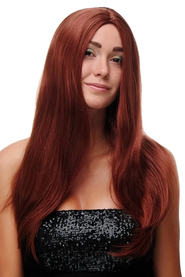 wig-me-up-sa-151-350-damenper-cke-rot-kupferrot-lang-glatt-60-cm-mittelscheitel image 1