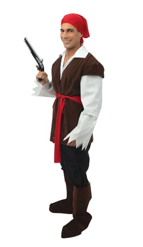 ptit-clown-89125-piratenkost-m-herren-mit-hose-hemd-weste-und-stiefel-berziehern image 8