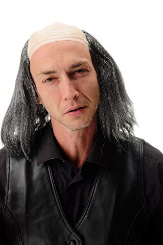 wig-me-up-4232-p103-68-halbglatze-per-cke-schwarz-grau-igor-einstein-40-cm image 5