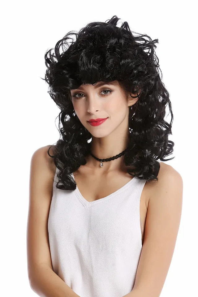 wig-me-up-0548-za103-per-cke-damen-lang-lockig-toupiert-schwarz-g-ttin image 1