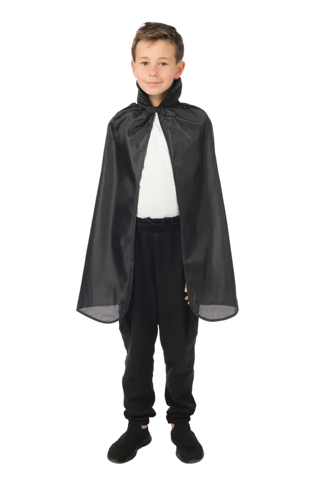 p-tit-clown-cape-kinder-90-cm-schwarz-gr-e-m-polyester image 1