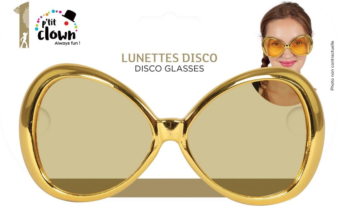 ptit-clown-20034-disco-brille-mit-pailletten-kunststoff-gold image 5
