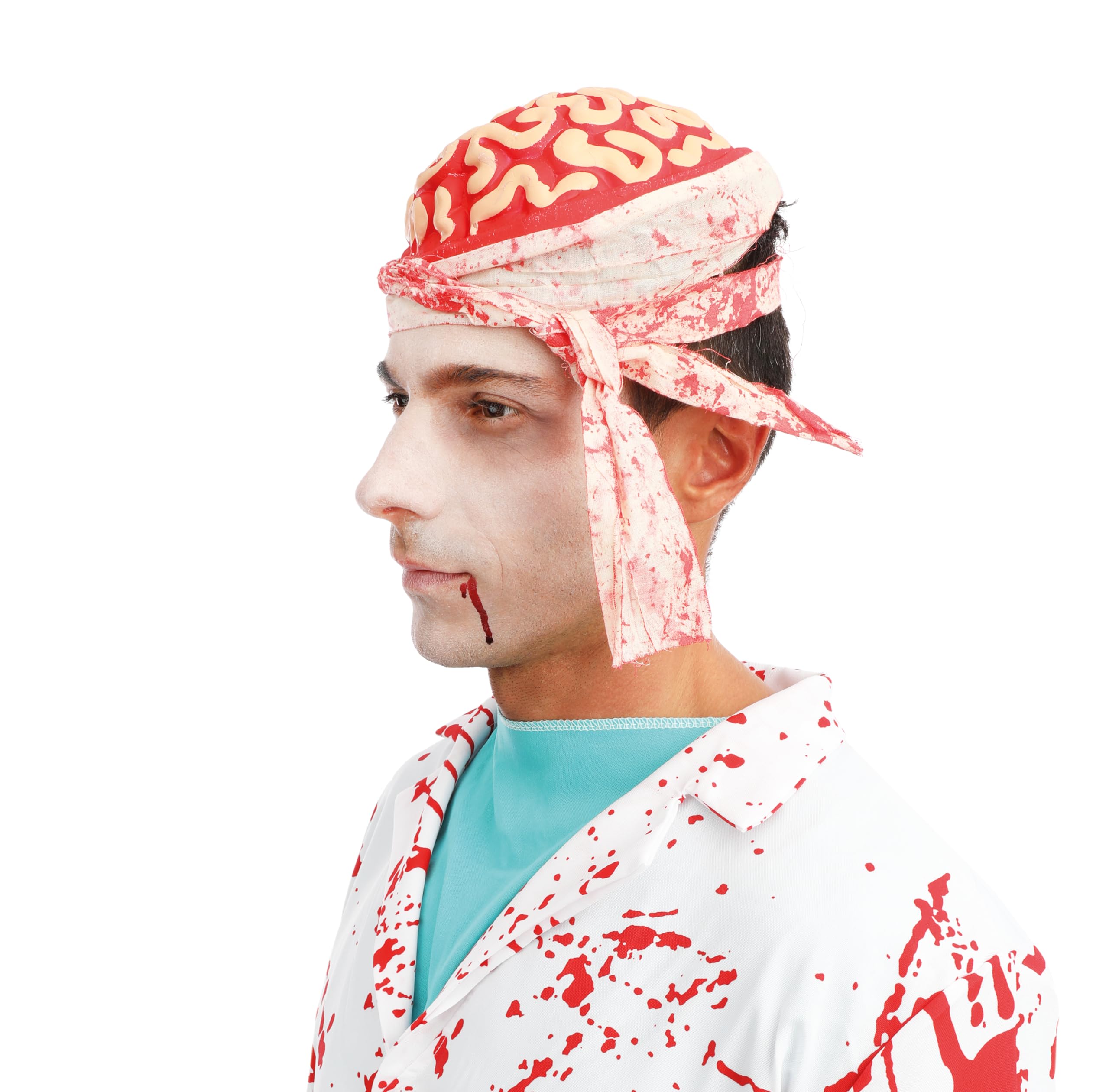 p-tit-clown-freistehender-gehirnhut-mit-bandagen-horror-hut image 2