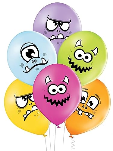 p-tit-clown-halloween-luftballons-kleine-monster-30-cm-8er-set image 2