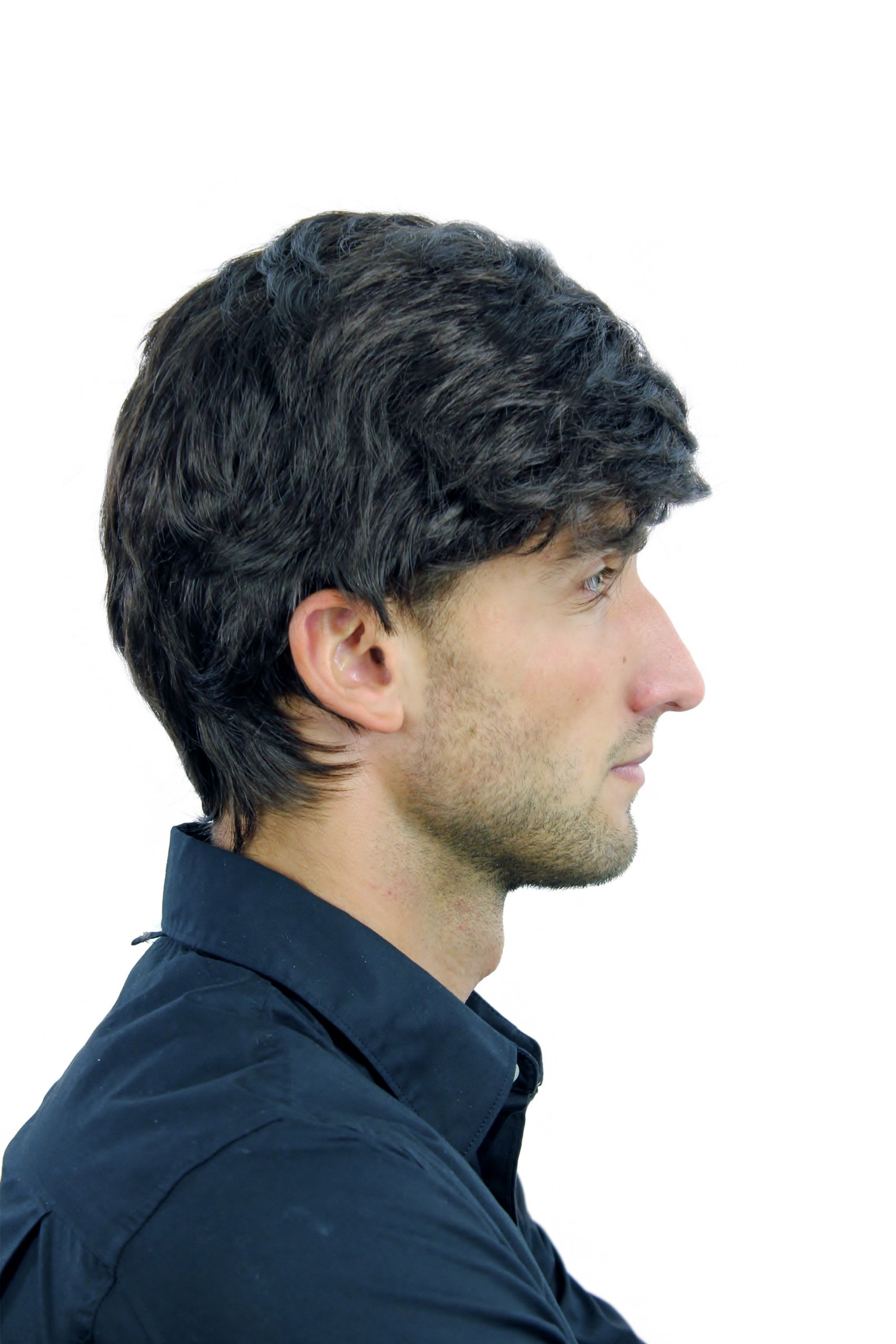 wig-me-up-wl-0120-4-herrenper-cke-kurz-wellig-scheitel-dunkelbraun image 2