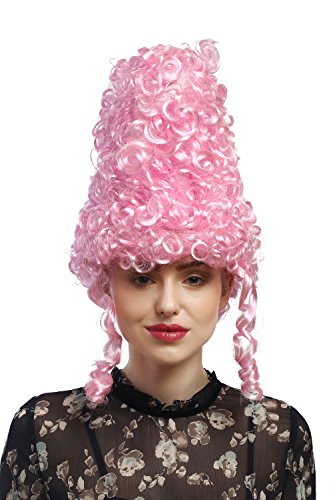 wig-me-up-dh1032-pc28-beehive-turmper-cke-rosa-pink-35-cm-damen image 8