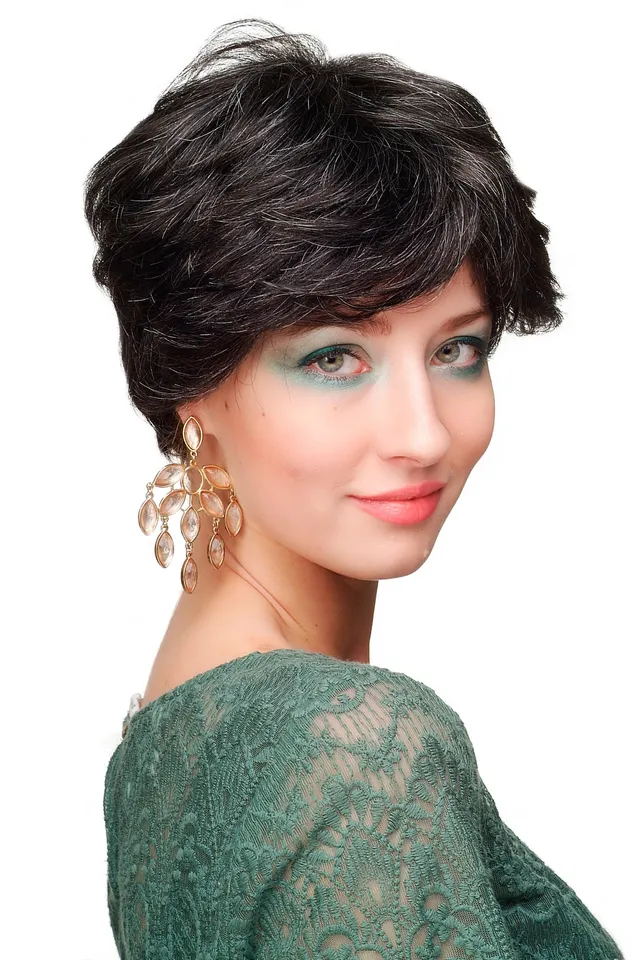 wig-me-up-damenper-cke-cm-37-280-kurz-schwarz-grau-meliert-25-cm image 1