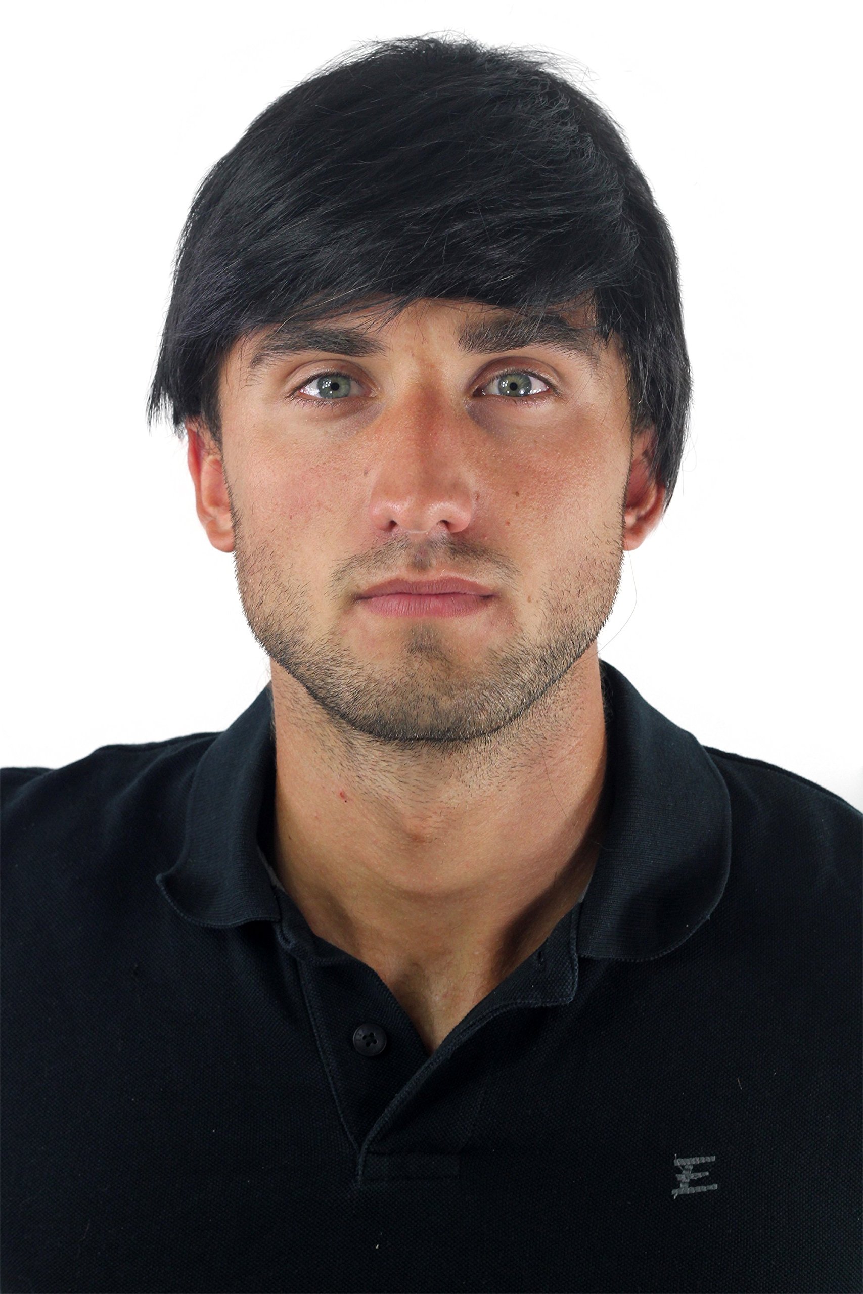 wig-me-up-gfw-933-1b-herrenper-cke-kurz-schwarz-seitenscheitel-20-cm image 1