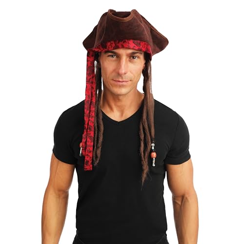 p-tit-clown-piratenhut-mit-dreadlocks-erwachsene image 5