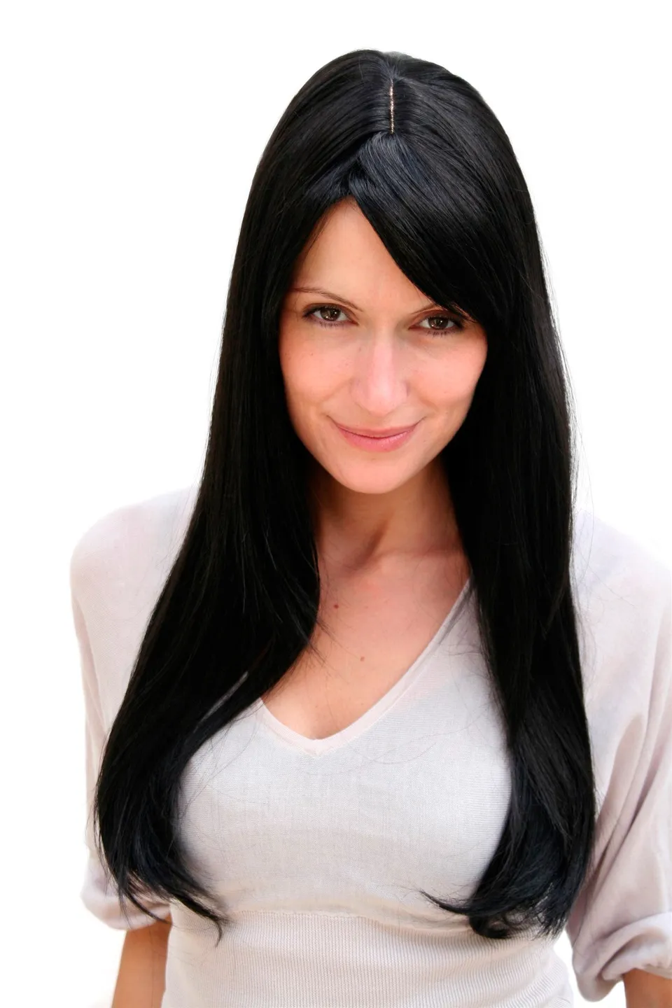 wig-me-up-3115-2-per-cke-damen-lang-schwarz-glatt-scheitel-65-cm image 1