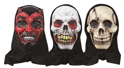 ptit-clown-kannibalen-maske-erwachsene-mehrfarbig image 3