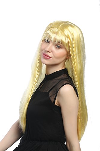 wig-me-up-90899-za614-zac2a-party-per-cke-lang-blond-pony-flechtz-pfe-55-cm image 6