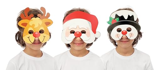 ptit-clown-23670-weihnachtsmaske-wolf-kinder-3-st-ck image 6