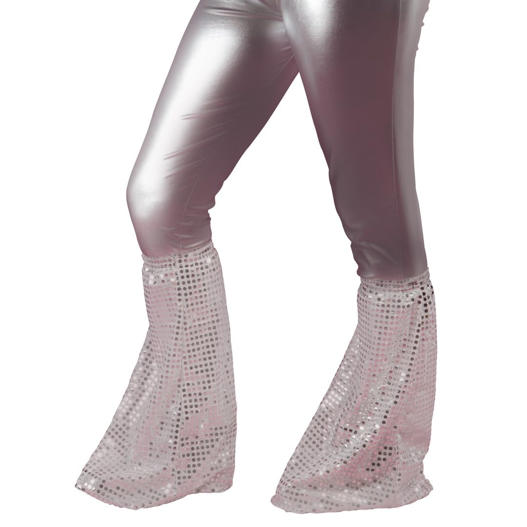 p-tit-clown-pf-tchen-und-ohren-stoff-mit-pailletten-silber image 1