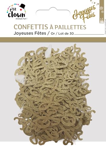 ptit-clown-glitzer-konfetti-happy-f-tes-gold-30-st-ck image 5