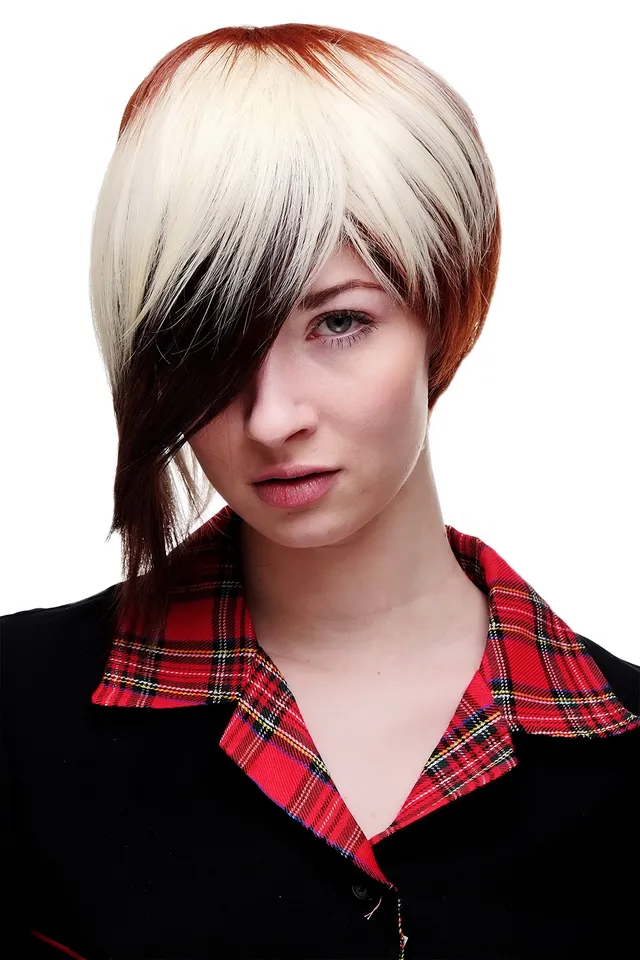 wig-me-up-cosplay-per-cke-sa061-33-350-613-kurz-bob-platin-rot-rotbraun-25-cm image 1