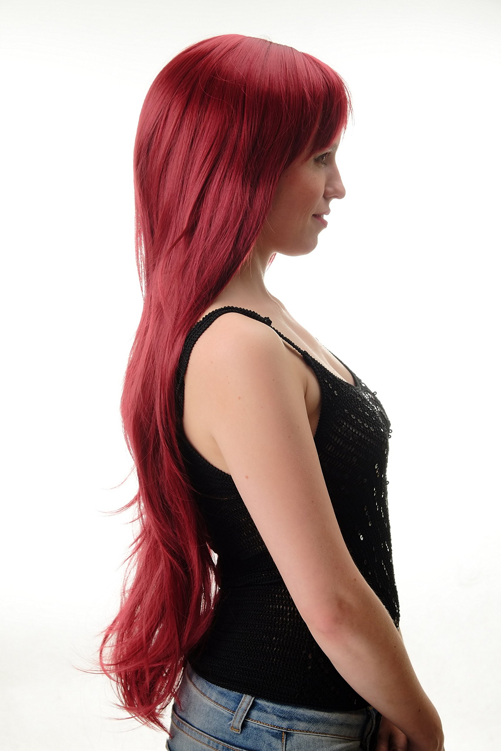 wig-me-up-gfw104-39-damenper-cke-rot-granatrot-75-cm-glatt-mit-pony image 4