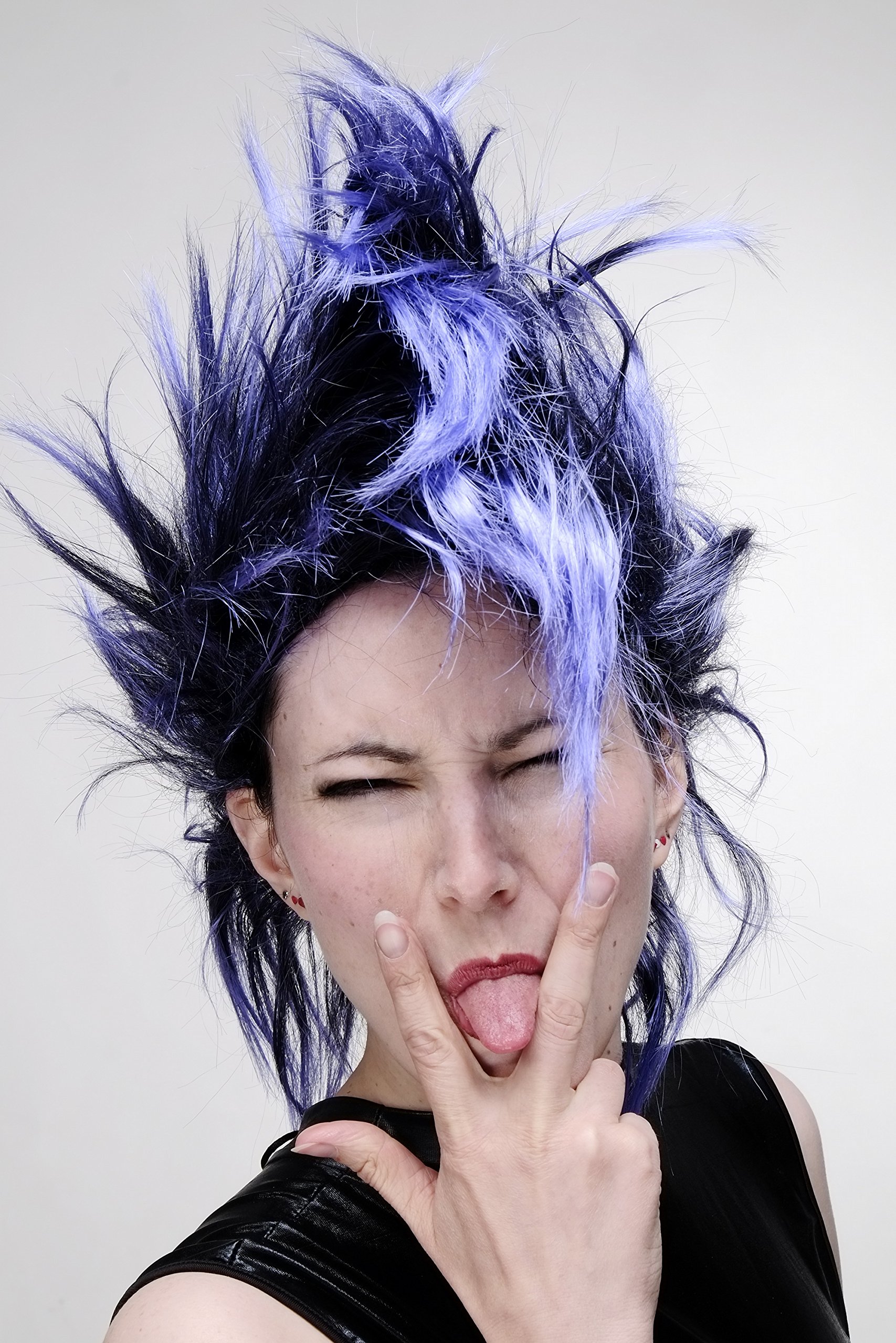 wig-me-up-pw0078-1-punk-glam-vamp-per-cke-mohawk-iro-schwarz-blauviolett image 3