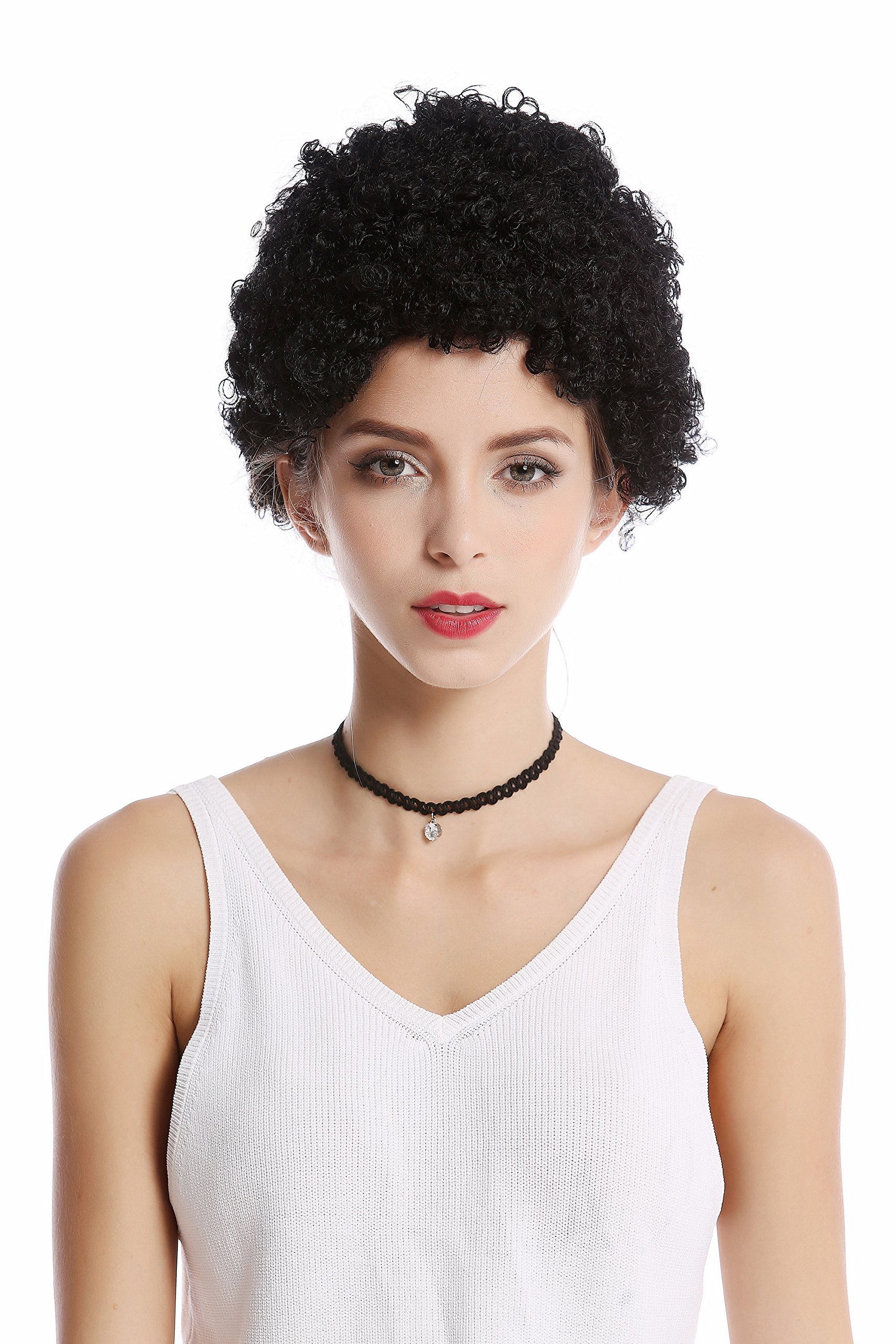 wig-me-up-90646-k01-afro-per-cke-schwarz-kurz-kraus-lockig-karneval-halloween-pe image 2