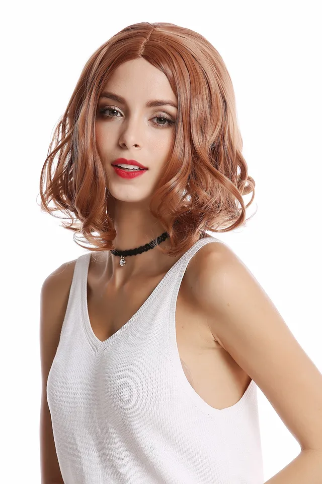 wig-me-up-yzf-4377-m30-damenper-cke-longbob-wellig-blond-rotblond image 1