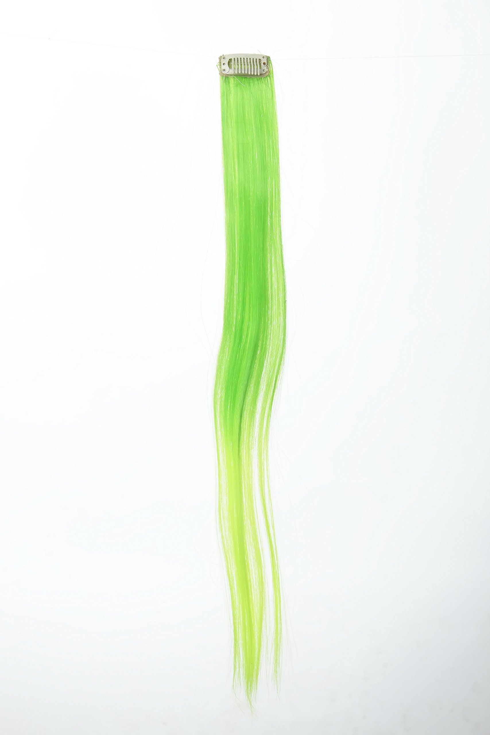 wig-me-up-yzf-p1s18p-clip-in-extension-haarstr-hne-45cm-glatt-ombre-hellgr-n-neo image 2