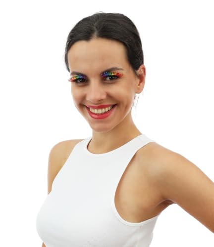ptit-clown-k-nstliche-wimpern-selbstklebend-regenbogen-ohne-kleber image 8