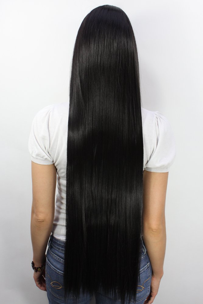 wig-me-up-9293l-2-per-cke-extra-lang-glatt-schwarzbraun-90-cm image 4
