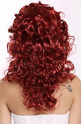 wig-me-up-0051-za14-za12-damen-karnevalsper-cke-rot-lockig-60-cm image 8