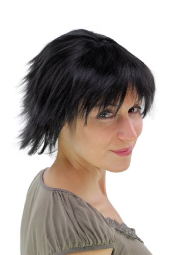 wig-me-up-yzf-7066-1b-kurzhaarper-cke-damen-frech-schwarz-30-cm image 8