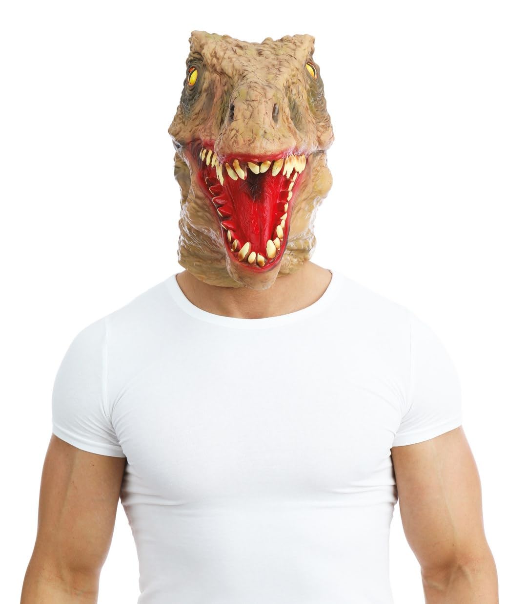 p-tit-clown-maske-t-rex-latex-erwachsene-unisex-einheitsgr-e image 2