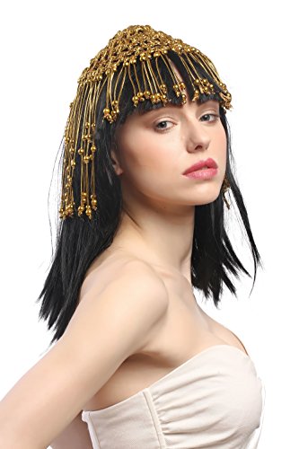 wig-me-up-60264-p103-damen-per-cke-cleopatra-schwarz-45-cm-mit-gold-haarnetz image 8