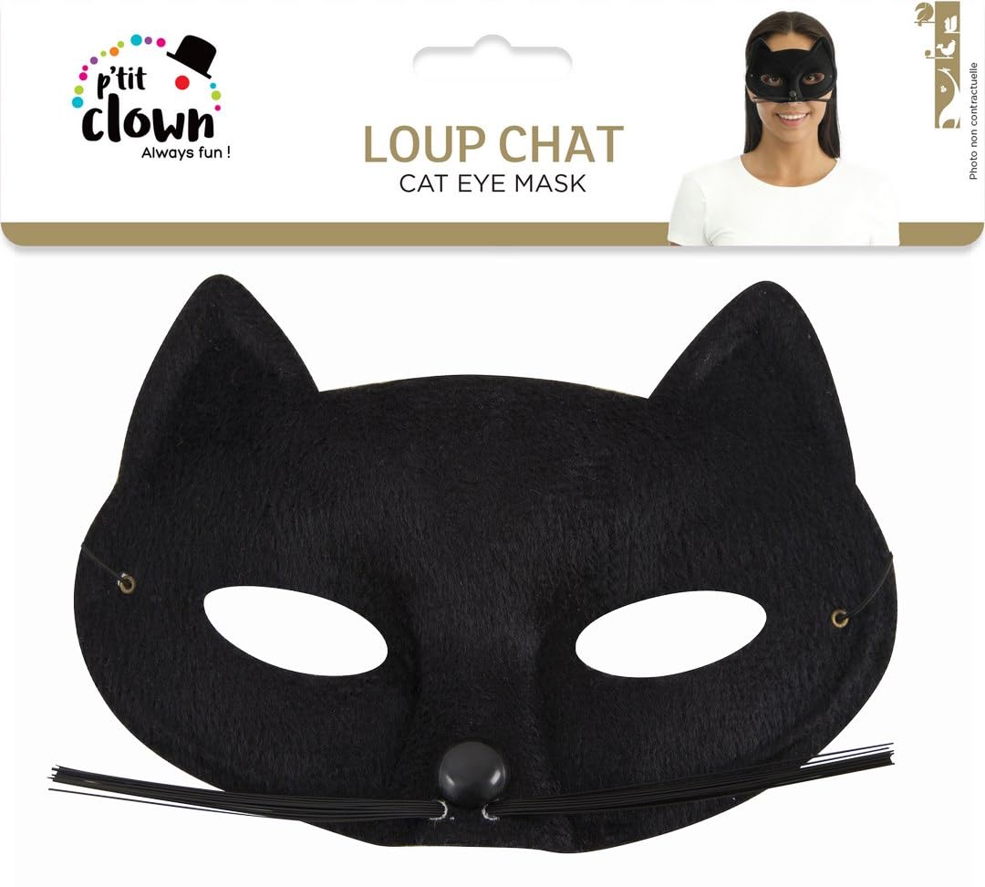 p-tit-clown-katzen-maske-schwarz-aus-stoff-venezianischer-wolf-f-r-erwachsene image 4