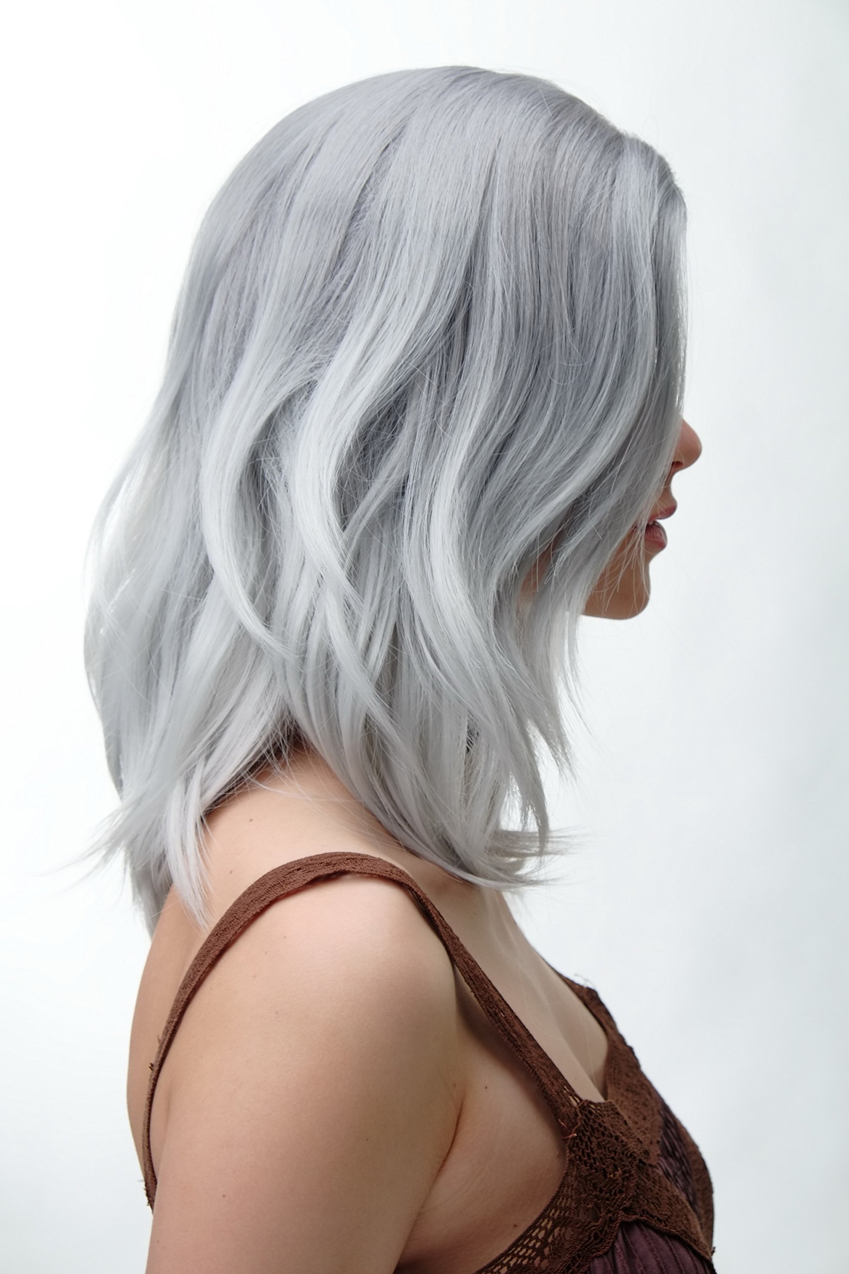 wig-me-up-sa083-333-damenper-cke-grau-blau-mix-wild-gescheitelt-45-cm image 2